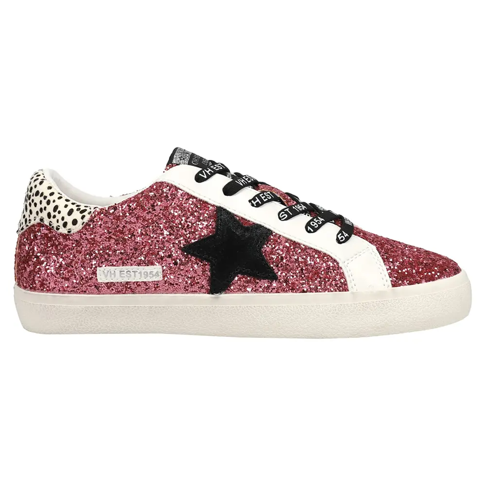 Vintage Havana Womens Flair Slip On Sneakers Shoes Casual - Pink