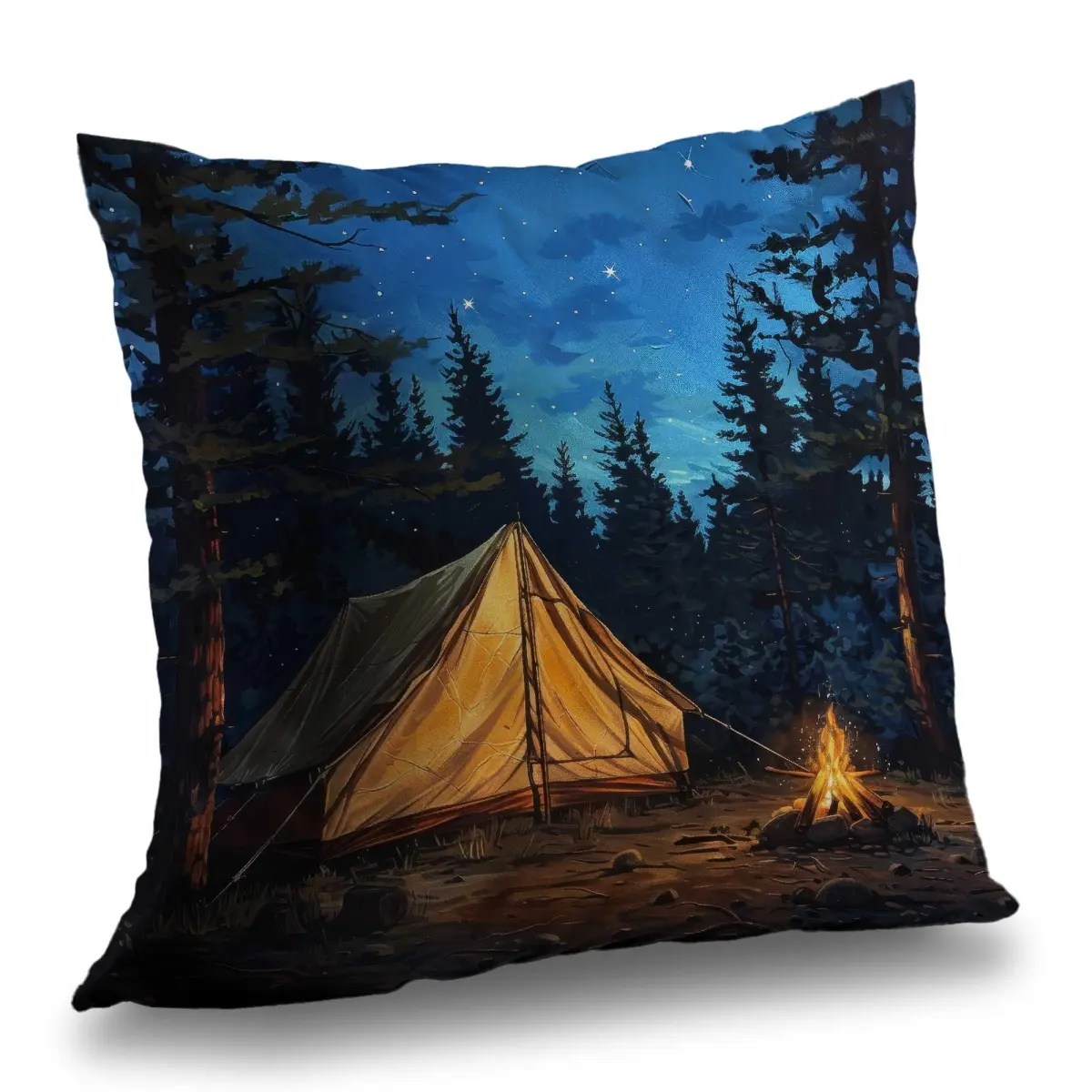 212 MAIN 20x20 in. Outdoor Throw Pillow - Orange Spun Polyester, Weatherproof, UV-Protected, Water-Resistant Cushion, Home Decorative Cushion for Outdoor Patio (Model C1PO2020DH75QD)