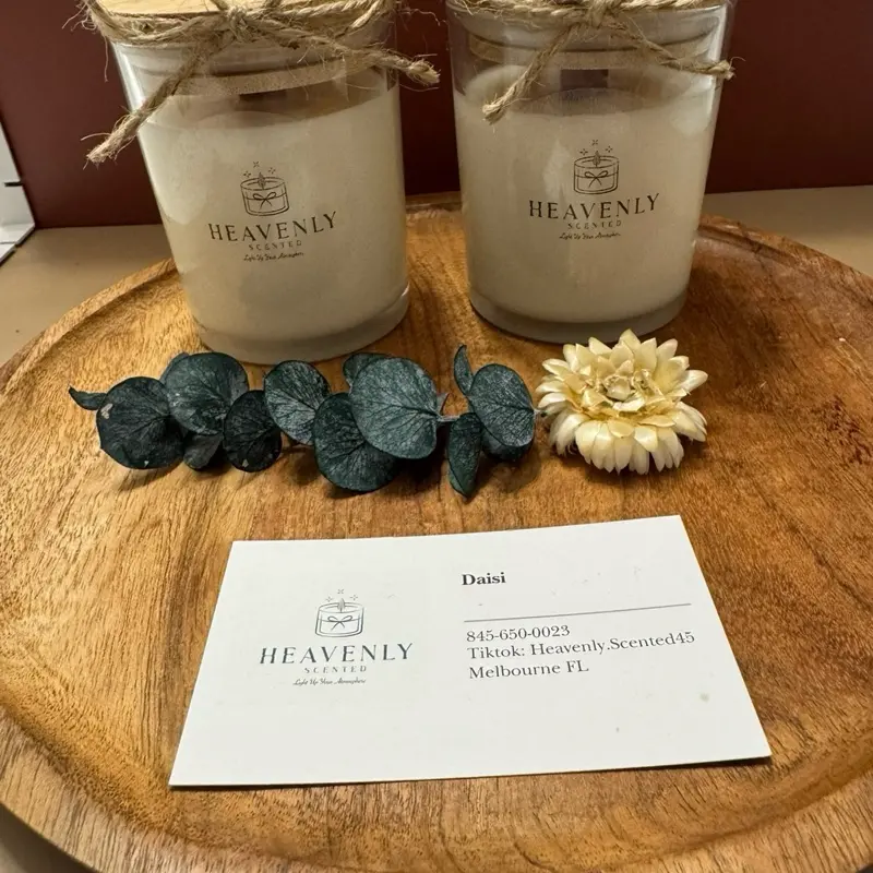 Eucalyptus candles