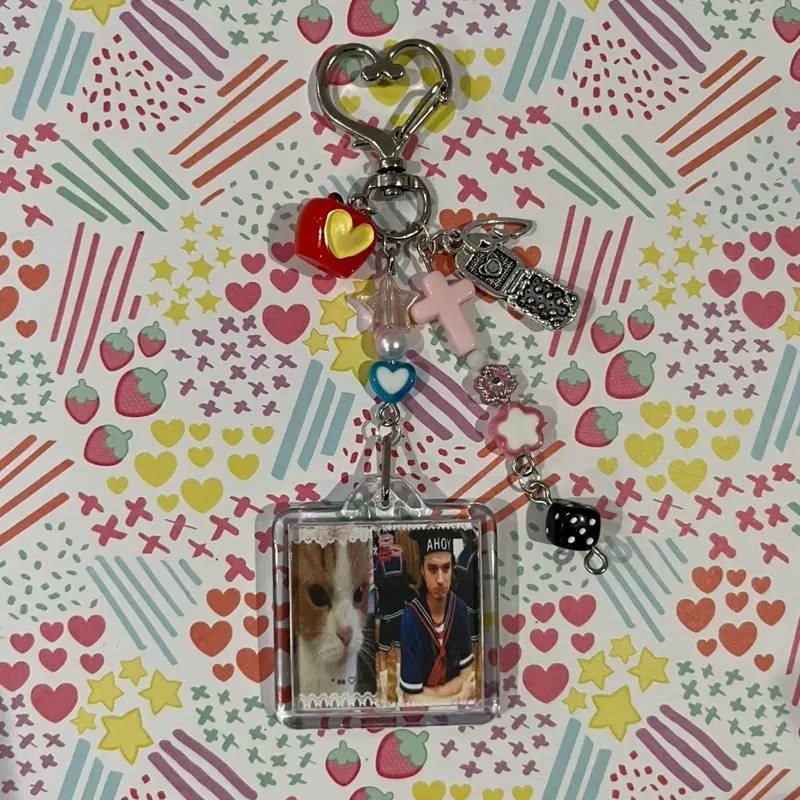 Steve Harrington Beaded keychain