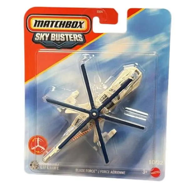 Mattel Matchbox Skybusters Toy Metal Vehicle - BLADE FORCE [JJW18]