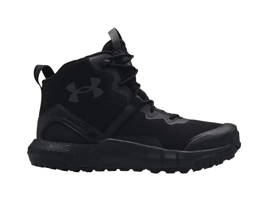 UNDER ARMOUR MENS Micro G Valsetz 6" Zip Mid Tactical Boots 3023747-001