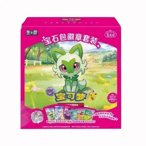 Pokemon TCG S-Chinese Exclusive Gem Pack Badge Set NEW Sealed Case