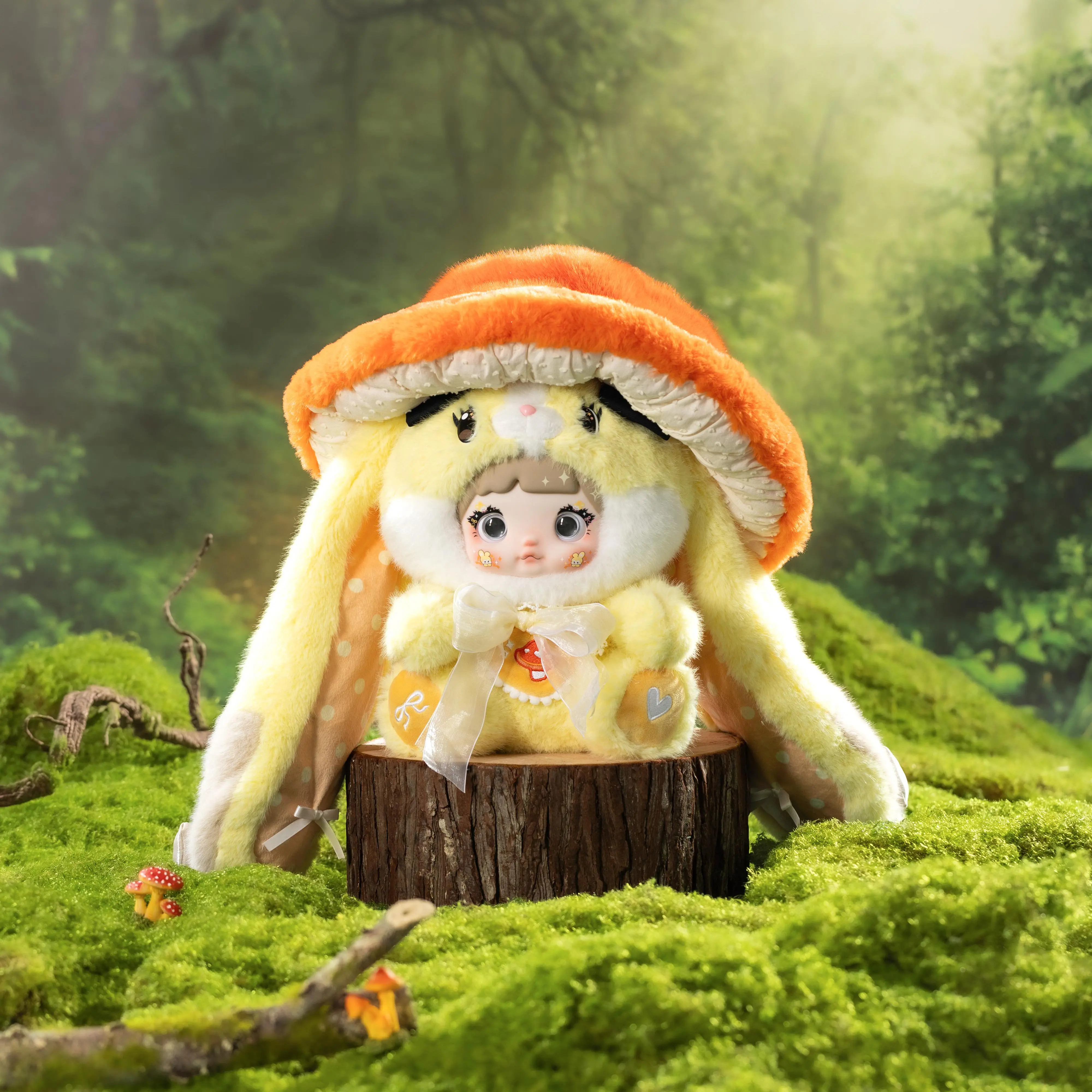 400% Size] Nommi Plush Blind Box – Mushroom Hat Series Collectible