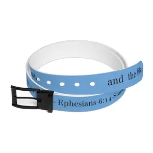 Girt with Truth - Ephesians 6:14 & John 14:6 Belt - Waterproof, Cut-to-Size Fit, Stylish Options, Unique Accessory for Men & Women