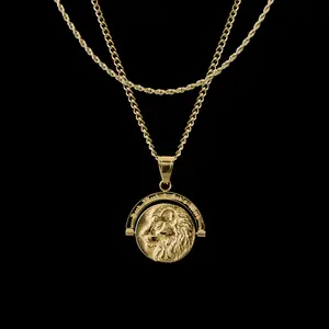 Humbler Lion's Prayer - Double Sided Pendant