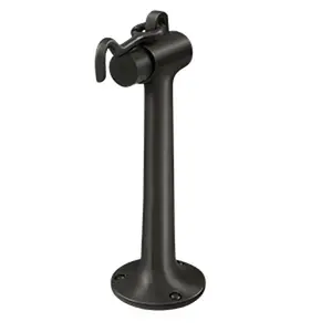 212 MAIN DSF830U10B 8 in. Heavy Duty Solid Brass Floor Mount Bumper with Hook & Eye - Oil Rubbed Bronze, Garage Hook, Weatherproof, Corrosion-Proof
