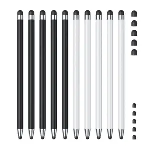 Stylus Pen 10-Pack – High Precision Touchscreen Stylus for iPad, iPhone, Samsung, Android Phones & Tablets, Universal Capacitive Stylus (Black/White)