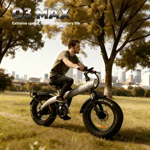 HX Q3 MAX Electric Bike for Adults, 2000W 48V 20Ah Fat Tire Ebike with Removable Battery, 115Nm All-Terrain Electric Bicycle
