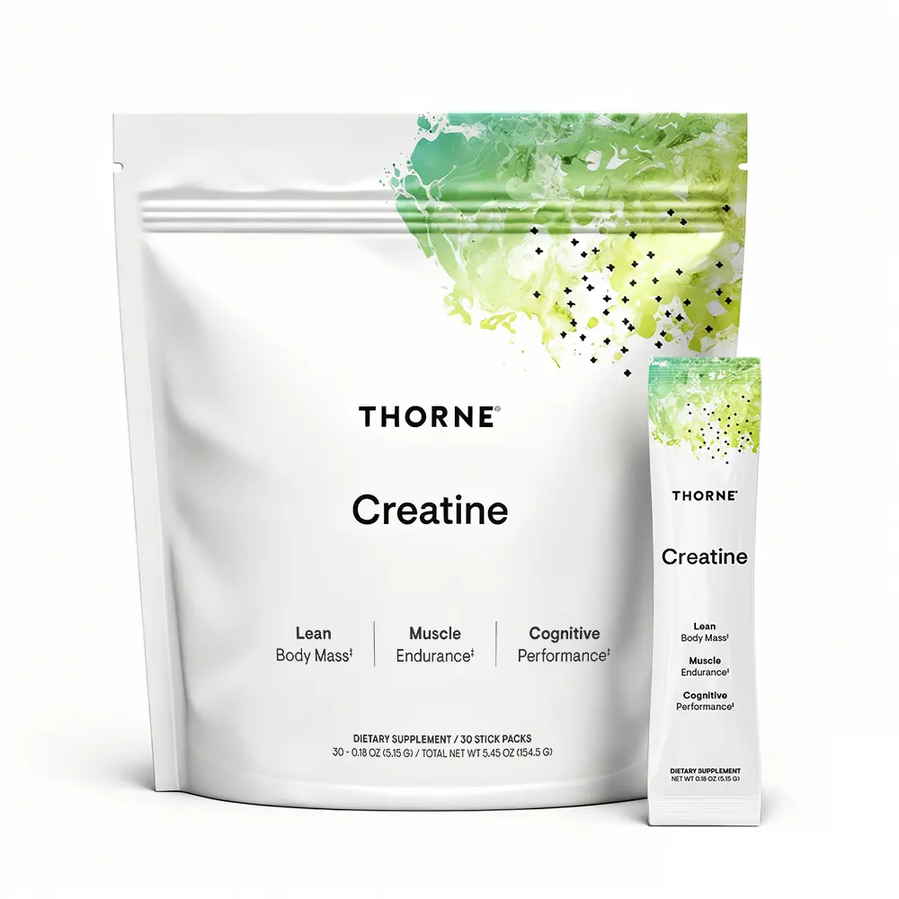 Thorne Creatine - Micronized Creatine Monohydrate Powder for Energy, Cognitive Health & Post-Workout Muscle Recovery Promotes & Muscle lmproves for Women & Men, NSF Certified for Sport - Exercise and Fitness Nutrition Protein