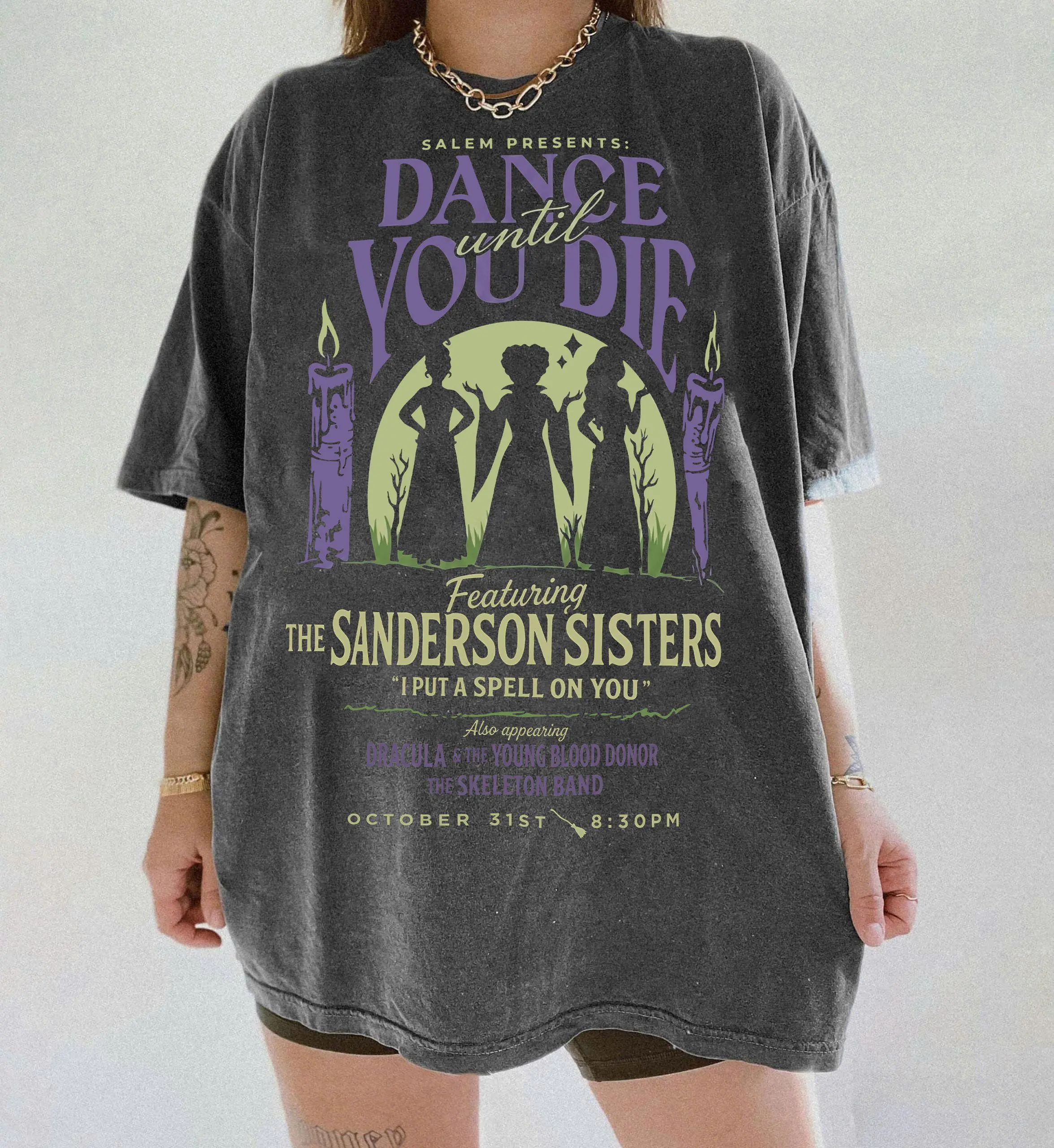 Hocus Pocus Sanderson Sisters Dance Till You Die Shirt