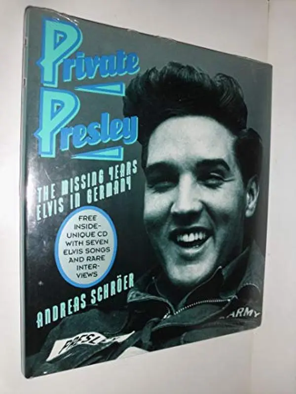 USED Book - Private Presley: The Missing Years - Elvis in Germany/Book and CD by Andreas Schroer (Paperback) - english
