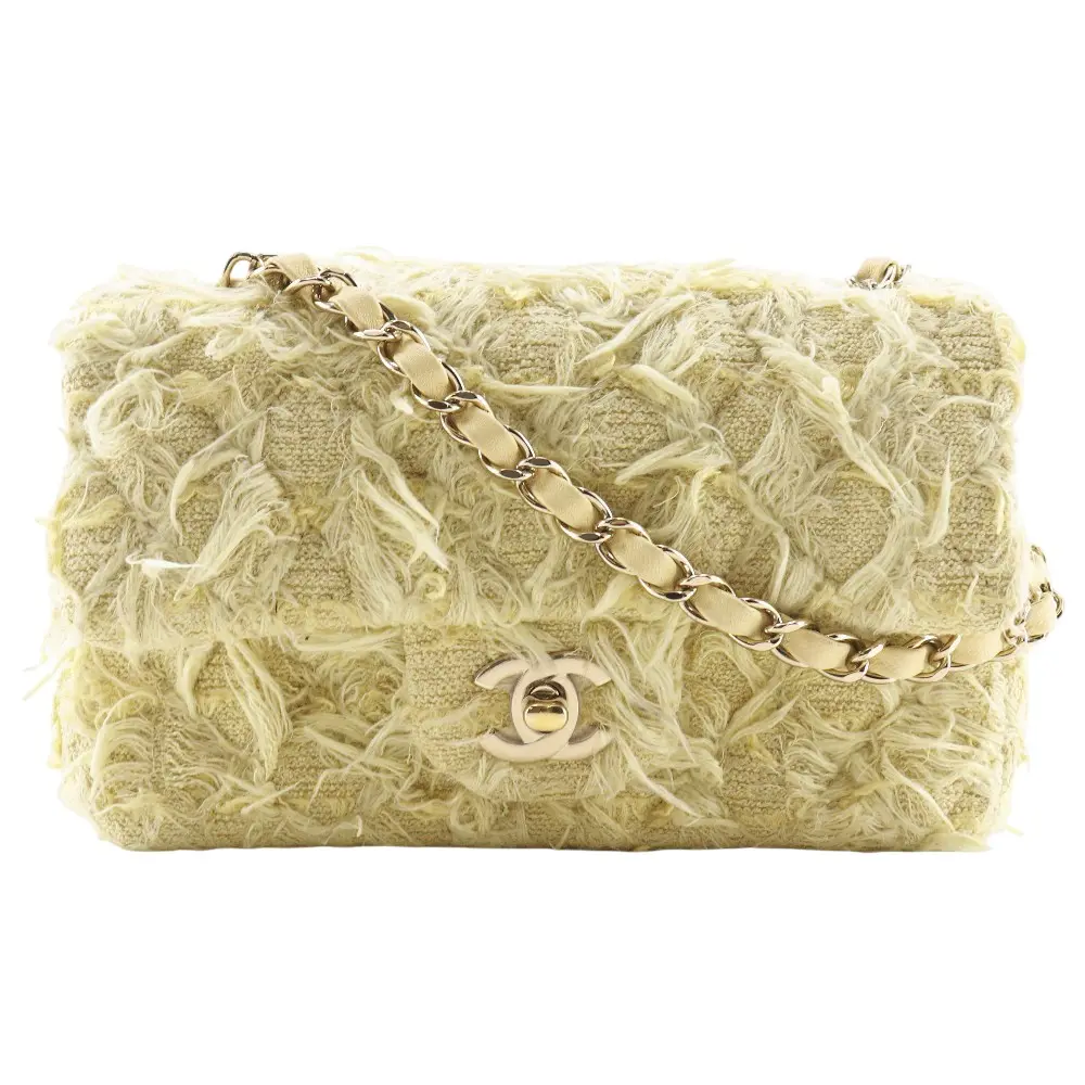 Pre-owned CHANEL Tweed Shoulder Bags Mini Matelasse Shoulder Bag