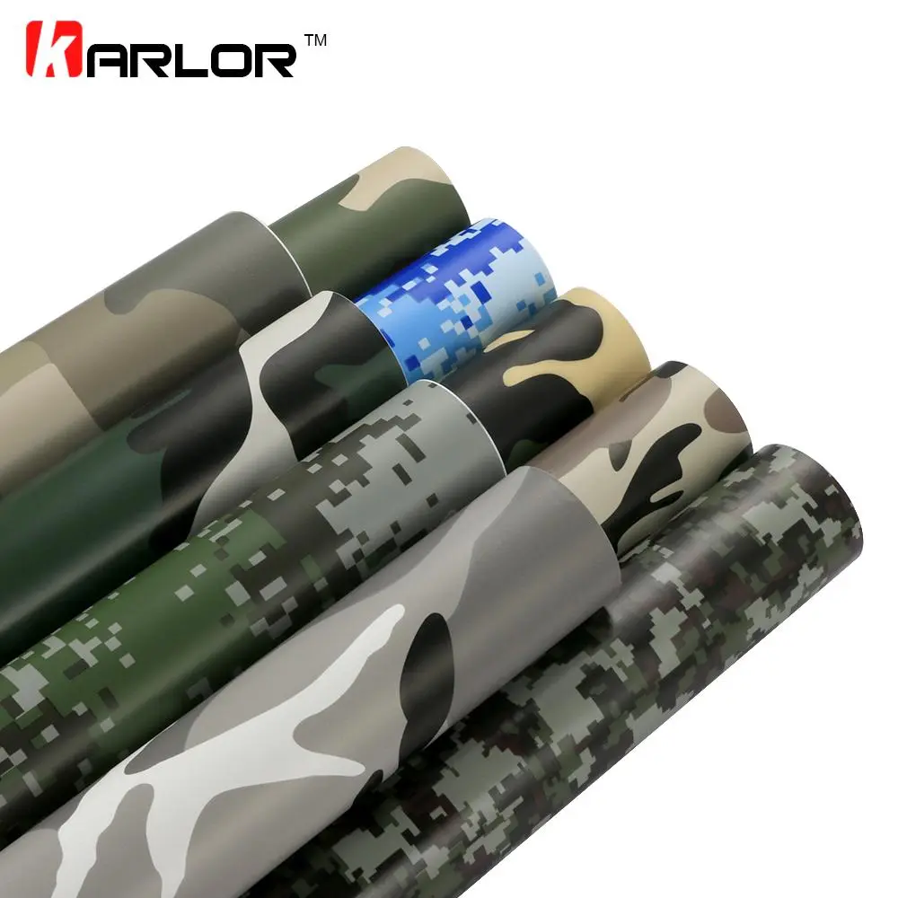 2026 New 30/10x100cm Digital Woodland Green Camo Camouflage Desert Vinyl Film Sticker DIY Motorcycle Automobiles Car Styling Accessories For your Cars