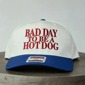 Bad Day To Be A Hot Dog Vintage Trucker Hat *Og Designer*