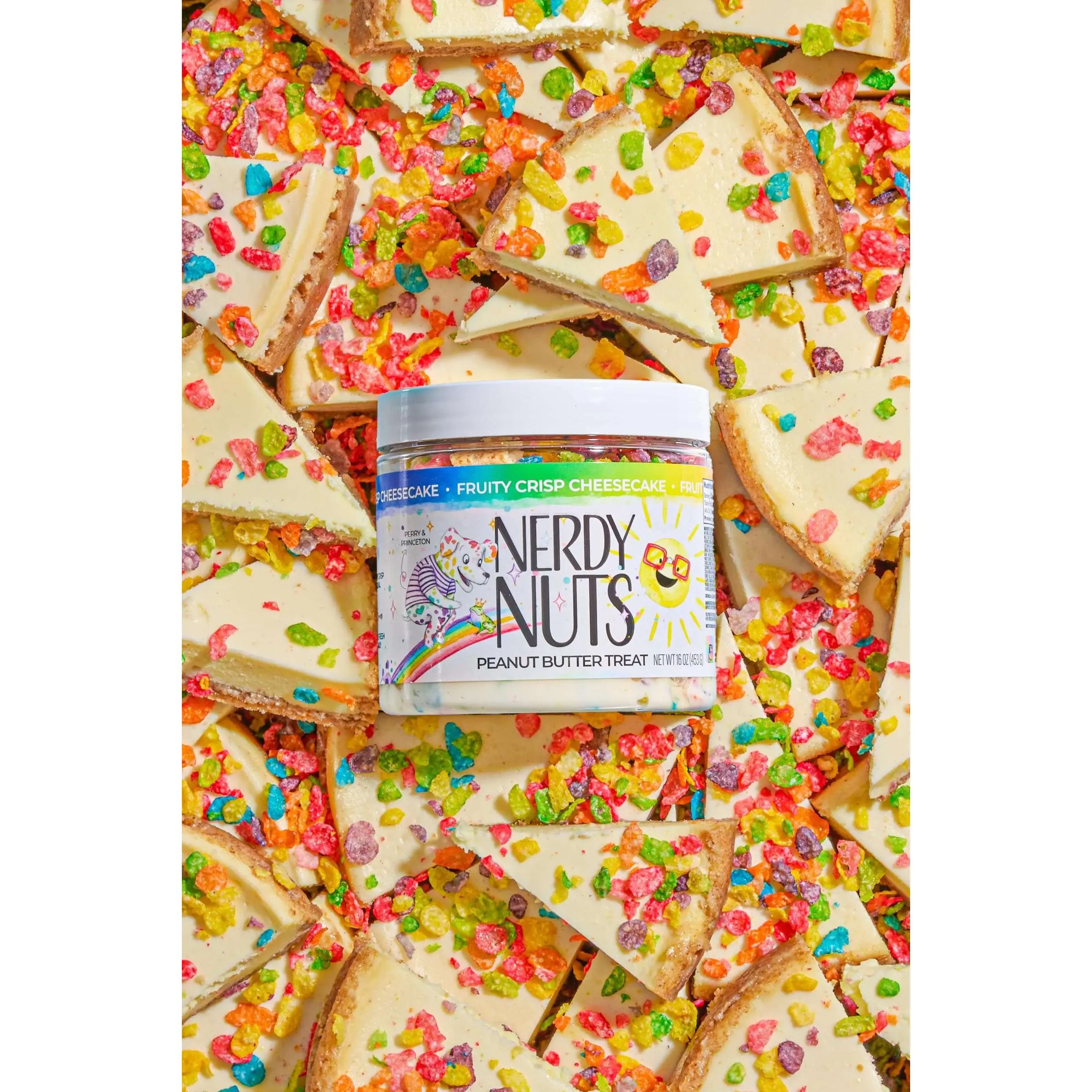 Fruity Crisp Cheesecake Peanut Butter Treat