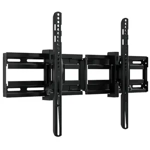 ECHOGEAR Extendable Tilting TV Wall Mount for 32-90" Screens up to 110lbs with 5.2" Extension for 12deg Tilt Universal Fit VESA 100x100 to 600x400 UL Listed