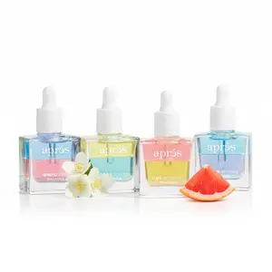 APRÉS 15ml Cuticle Serum - Lightweight Nail Care Oil, Fast-Absorbing Non-Greasy Manicure Treatment Infused with Turmeric, Almond, Jojoba Oils & Vitamin B for Daily Healthy Nail Maintenance (Softening Effect)