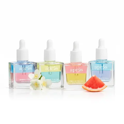 APRÉS Nail Cuticle Serum 15ml, Fast-Absorbing Non-Greasy Cuticle Oil with Turmeric Root, Almond Oil, Jojoba Oil & Vitamin B, Softens Dry Cuticles, Nail & Cuticle Care