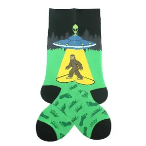 Big Foot Alien Socks