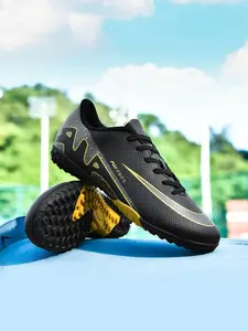 Men's Premium Seamless Soccer Cleats - Non-Slip, Durable Outdoor Lawn Football Boots with Super Grip & Ankle Support, High-end, Fashion, Soccer Shoes