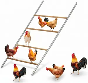Garvee Chicken Perch for Coop, Heavy-Duty Roosting Bars for Chicken in Coop, Sturdy Poultry Ladder for Hens, Perfect for Backyard Poultry, Easy Assemble & Clean