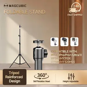 [Summervibes] Magcubic Universal Projector 120CM Tripod Stand Retractable 1/4 Screw Portable Floor Stand Mount For Magcubic HY300 Pro Porjector, Camera Traveling Products