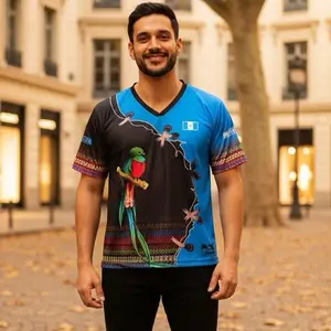 Guatemala with Quetzal Jersey