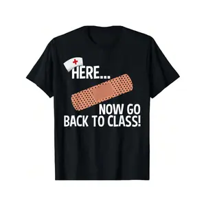 Hilarious School Nurse Appreciation Day Shirt Featuring Unique Cotton Design With Comfortable Breathable Fabric