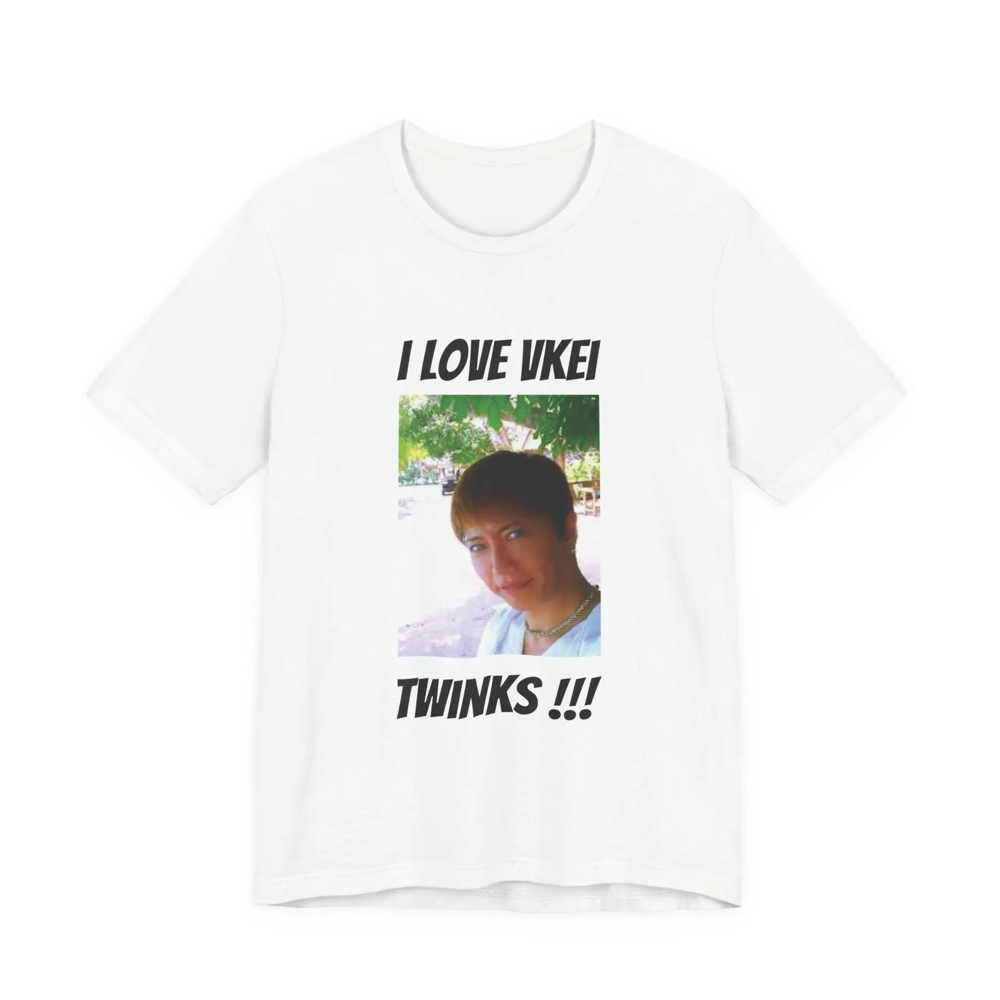Gackt / Malice Mizer "I Love Ukei Twinks" Meme Tee | Short Sleeve Shirt