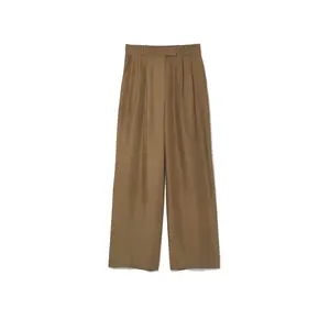 Salinas Silk Trouser Khaki Man