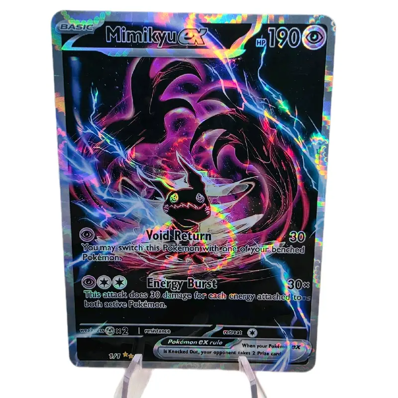 mimikyu holographic card - TikTok Shop