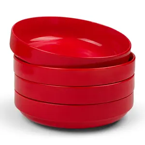 Ceramic Pasta Bowls, 47 oz, Set of 4