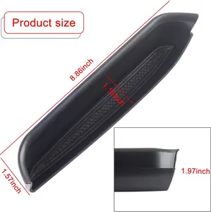 Jeep Renegade GrabTray Passenger Storage Tray Organizer Grab Handle Storage Box Bin for 2015-2021 Jeep Renegade, Interior Storage Accessories(Black)