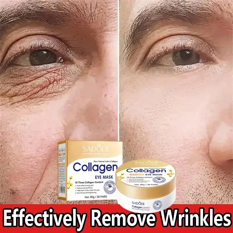 Hydrating Collagen Eye Mask - Firming & Smoothing Treatment for Refreshed Eyes