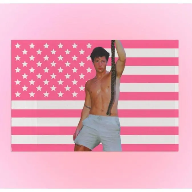 Rob Rausch Love Island Season 6 Decorative Tapestry Flag, Home Decor Wall Hanging Accessory bedroom decor leopard room decor anime room decor cheap bedroom decor tapestry