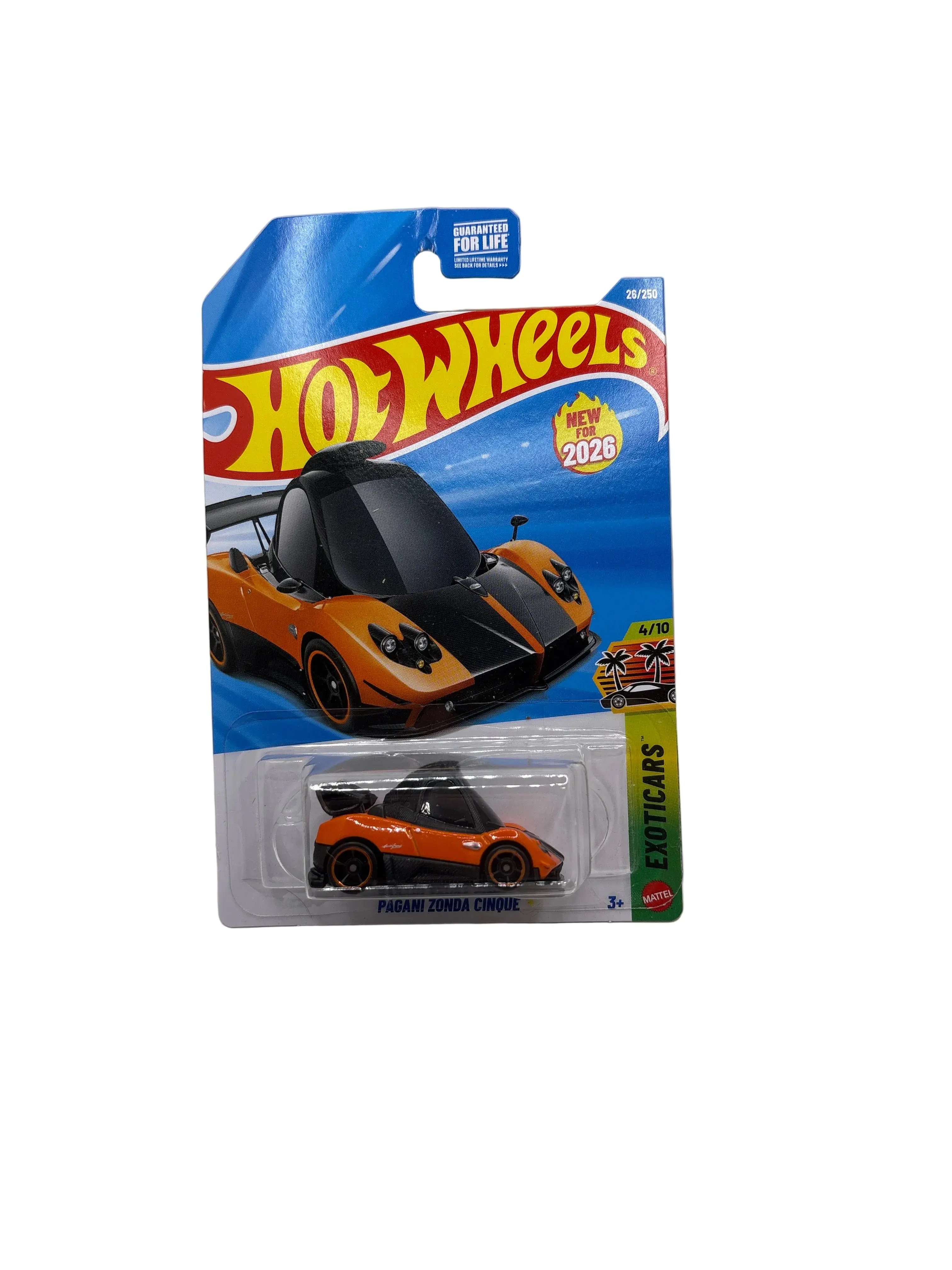 Hot Wheels Pagani Zonda Cinque Diecast orange