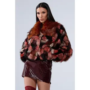 DELTA FAUX FUR COAT
