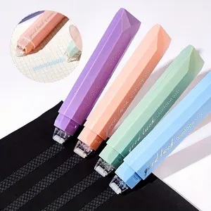 4-2pcs Gradient Color Double-Sided Adhesive Dots Pen Essential Stationery Large Capacity Long-Lasting Suitable For Crafts And Scrapbooking DIY Collage Back To School Stationery Tape Office Supplies Handmade Journals And Art Projects Crafts
