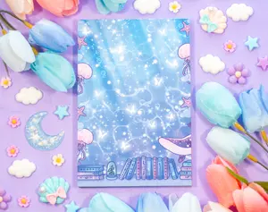 Notepad 4 in x 6 in 50 Sheets NOT Sticky Office Stationery Supplies Workbook Journal Planner Notebook with Various Designs