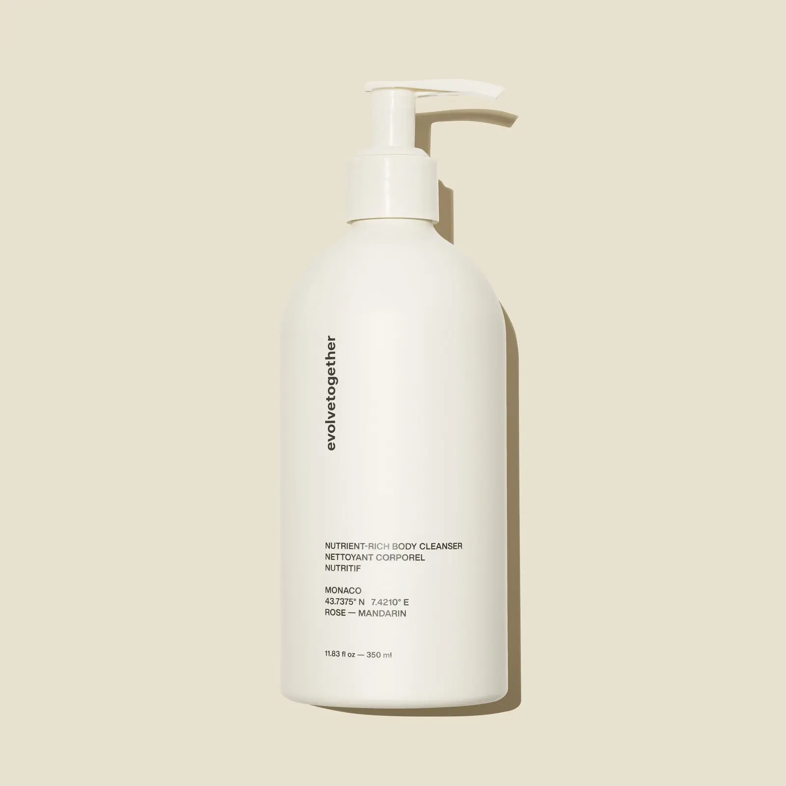 evolvetogether - monaco, nutrient rich body cleanser, calms and soothes redness | long-lasting hydration and nourishment | vegan and paraben-free | crafted with fine fragrance | sensitive skin approved