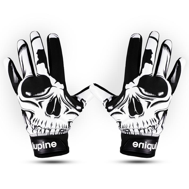 Lupine Skull 2.0 receiver football gloves Gloves, Men's Ultra sticky football gloves Elite Receiver Gloves football, Best football gloves
