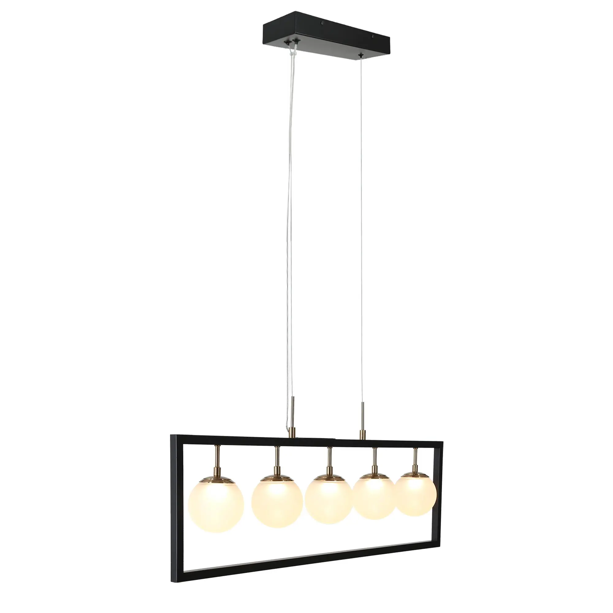 Ksana 5-Light LED Linear Chandelier Island Lights