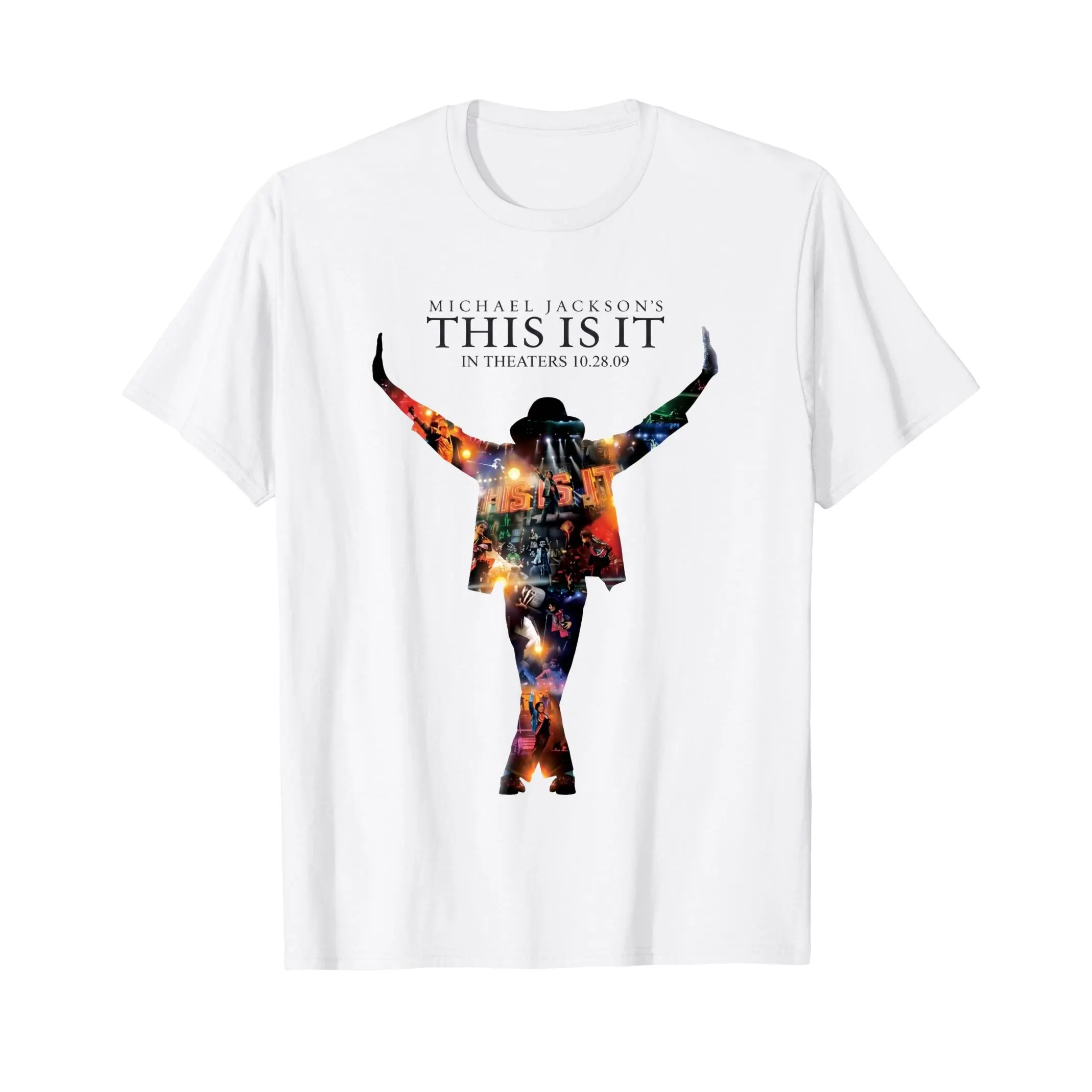 Women's Vintage Iconic Promo Tee - 100% Cotton, Unisex Cut, Short Sleeve, Round Neck, Digital Print, 3XL/4XL, Casual Womenswear Top