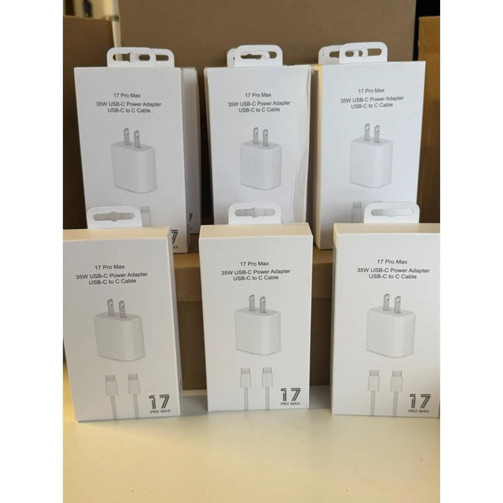 35W USB-C Power Adapter for 17 Pro Max, 15, 16, 17 - Fast Charger, White, New Model, Compatible with Multiple Models smart auto