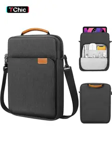 13.3-14 Inch Laptop Sleeve Bag Fits Mac Neo 13-inch A18 Pro, Mac Pro 13.3" M2 2022/M5/M5 Pro/M5 Max 14.2" 2026, Mac Air 13.6" M5 2026, Handle Carrying Case with Shoulder Strap, 9-11 Inch Tablet Sleeve Bag Handle Carrying Case with Shoulder Strap Fits iPad