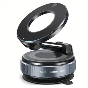 Adjustable Magnetic Phone Holder Stand, Compatible with All Smartphones, Foldable Design for Car/gym/mirror/bathroom Mirror, Car Phone Mount