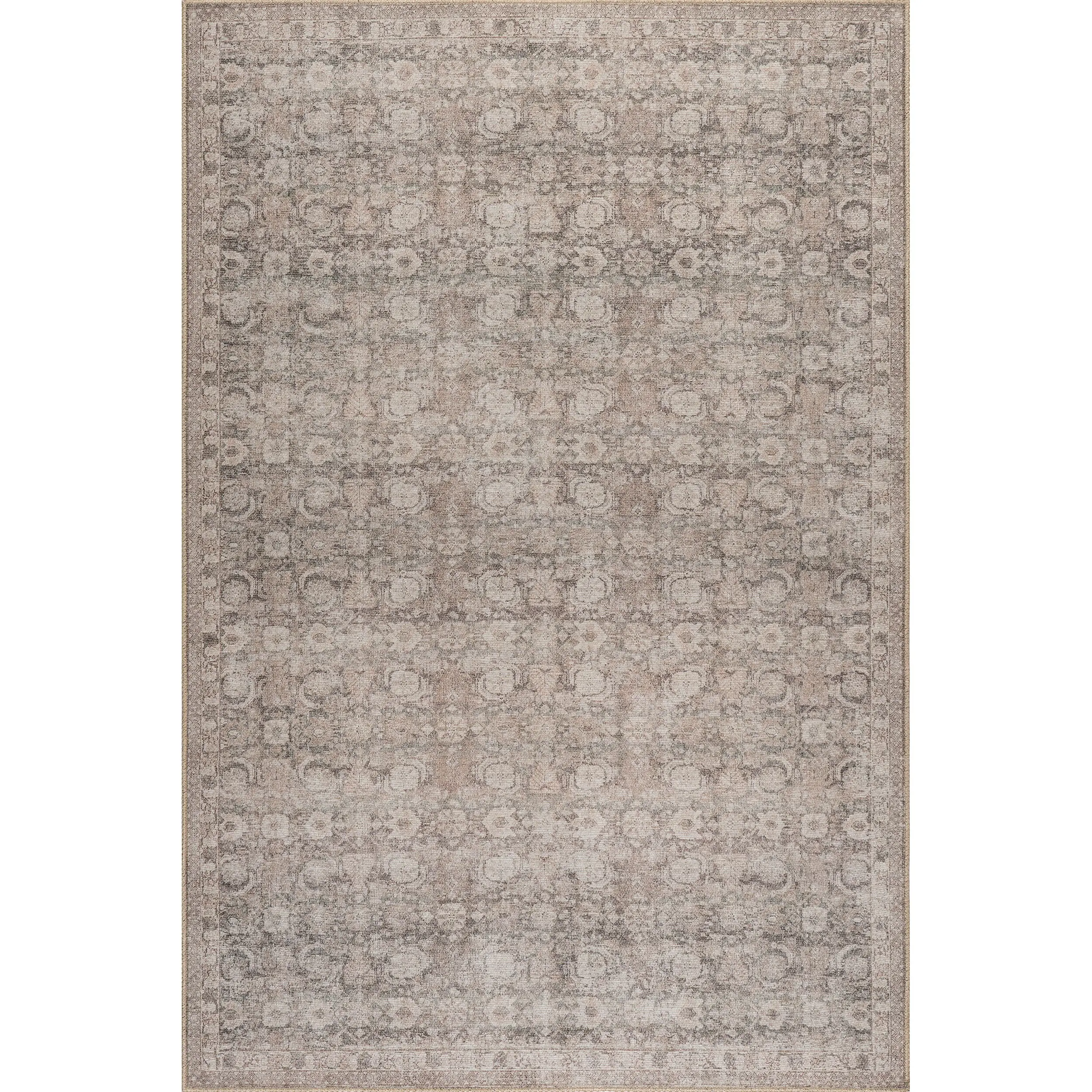 Hillstone Collection Delphi Traditional Vintage Medallion Area Rug