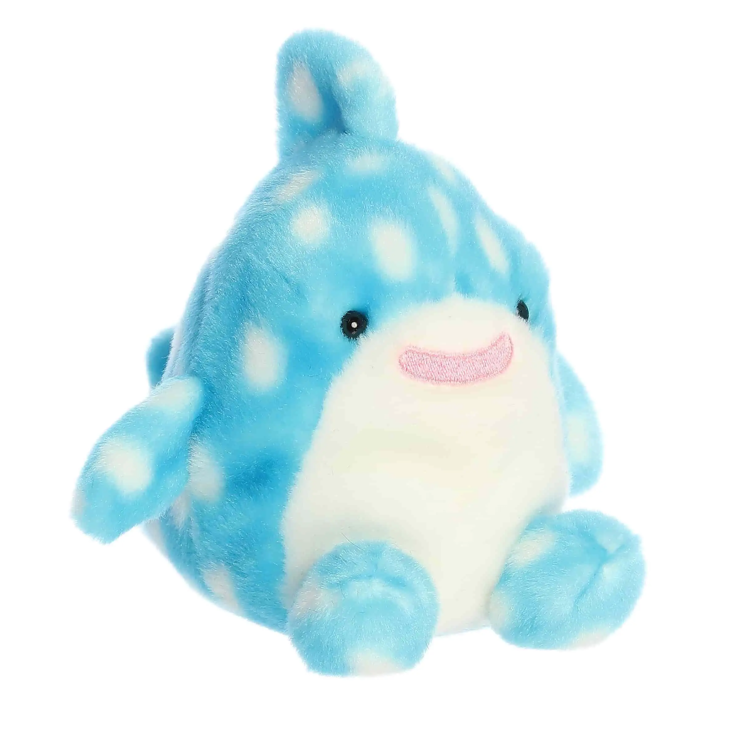 Palm Pals Adorable Dottie Whale Shark 5 inch Blue Mini Soft Plush Collectable Stuffed Animal Palm Pals Adorable Dottie Whale Shark 5 inch Blue Mini Soft Plush Collectable Stuffed Animal