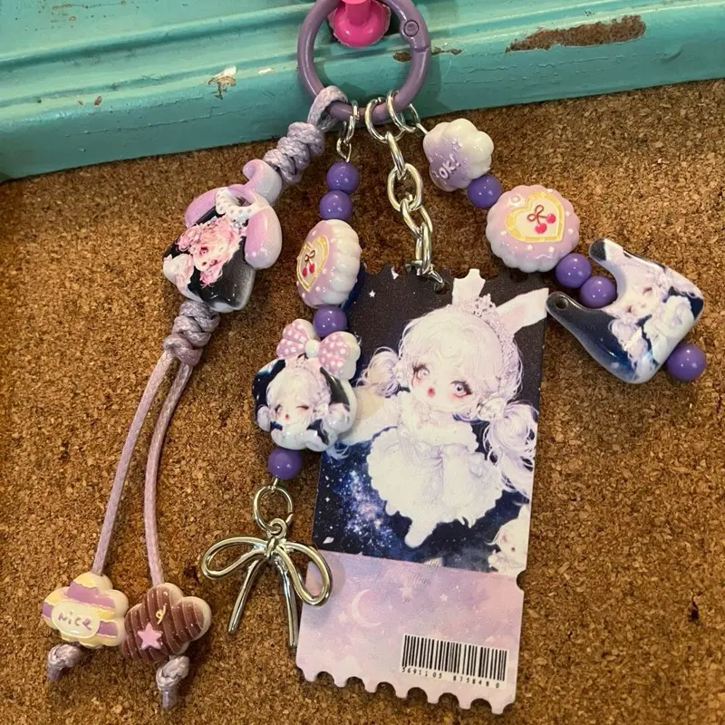 Skull Panda Keychain, Versatile Bag Charm for Daily Accessory Use